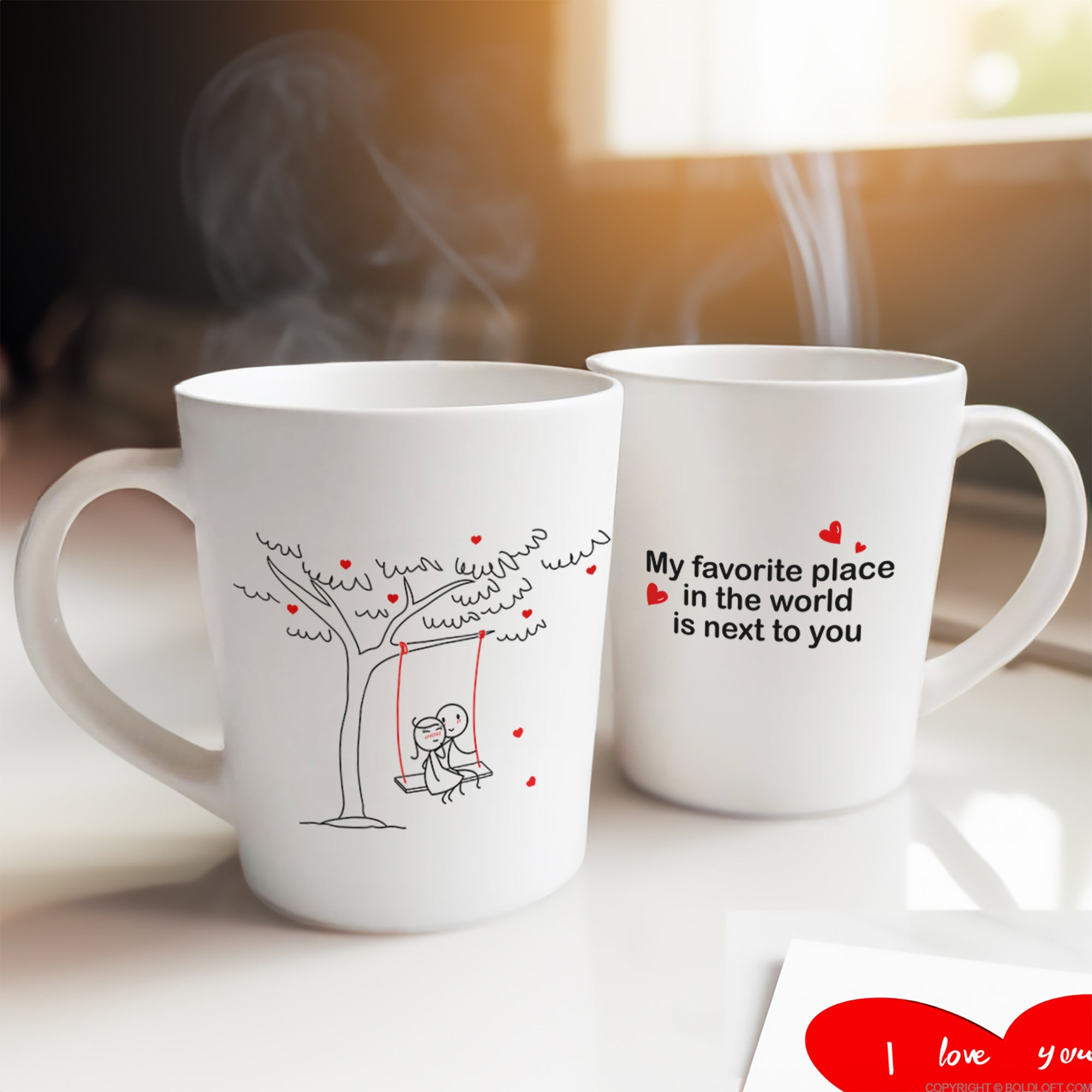 Next to You™ Couple Mug Set
