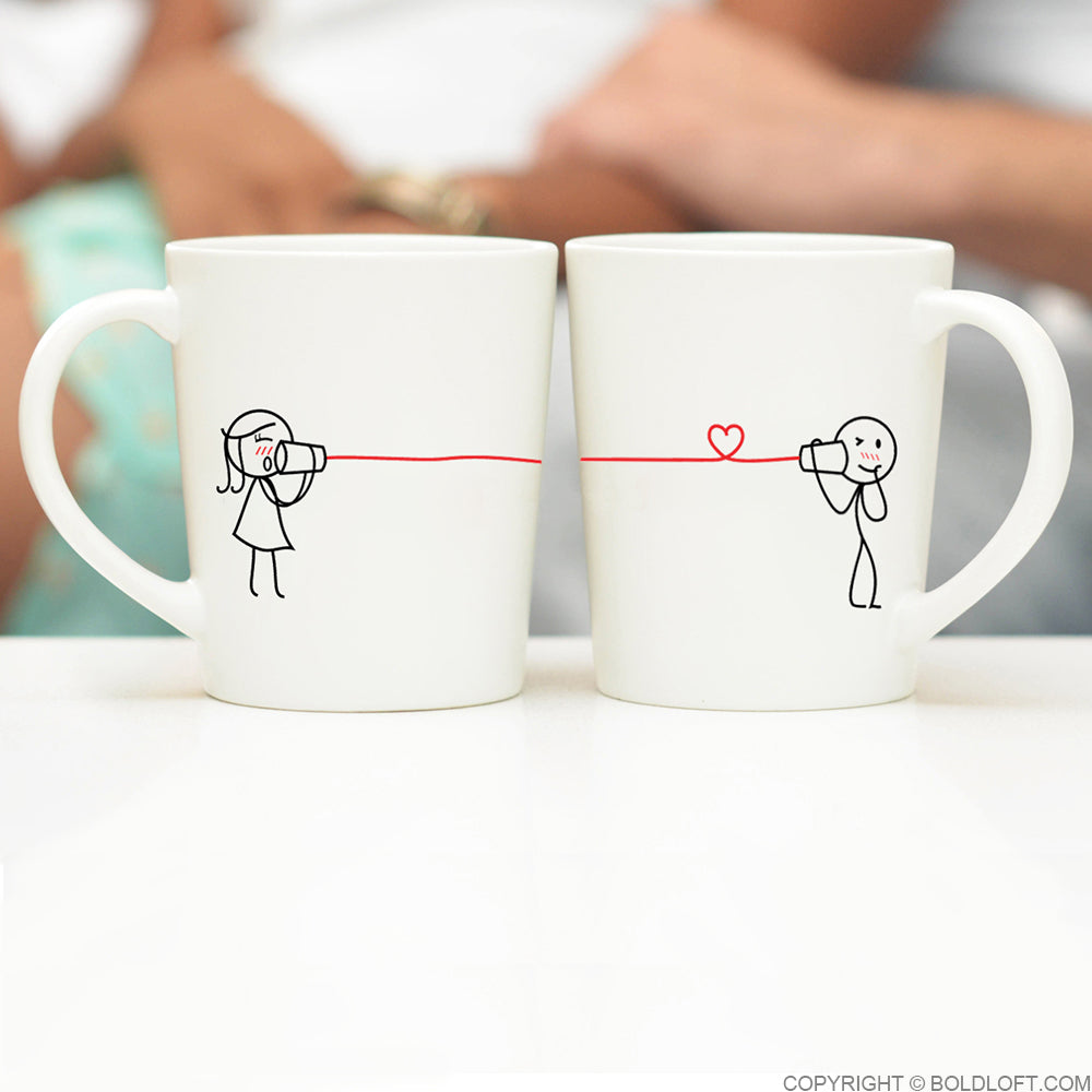 Say I Love You Too™ Couple Mug Set