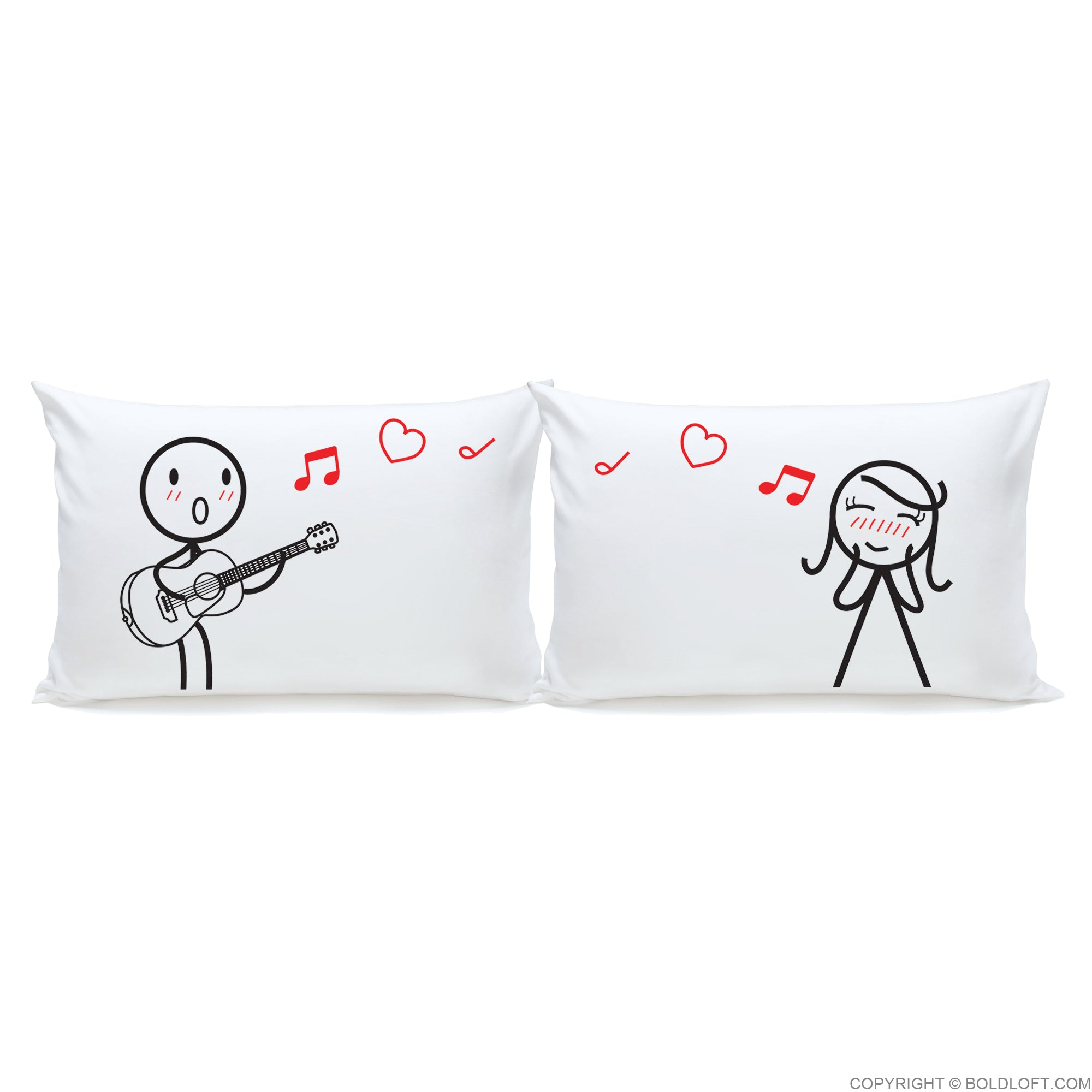 Love Me Tender™ Couple Pillowcases