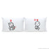 BoldLoft We are Connected™ Couple Pillowcase Set for Him and Her