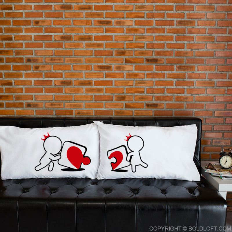 boldloft his and hers pillowcases couples gifts