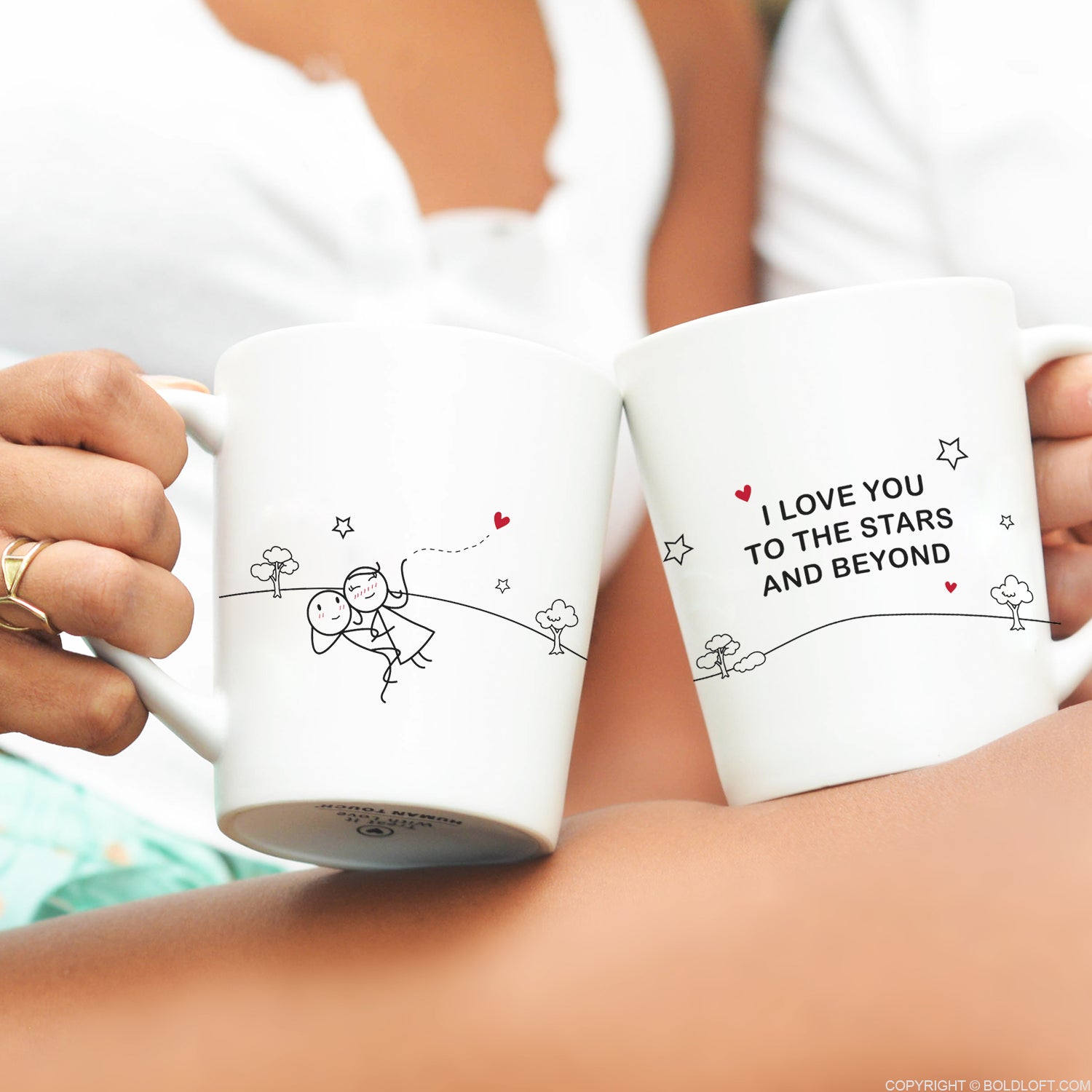 boldloft couple coffee mugs long distance relationship gifts for boyfriend girlfriend anniversary wedding engagement