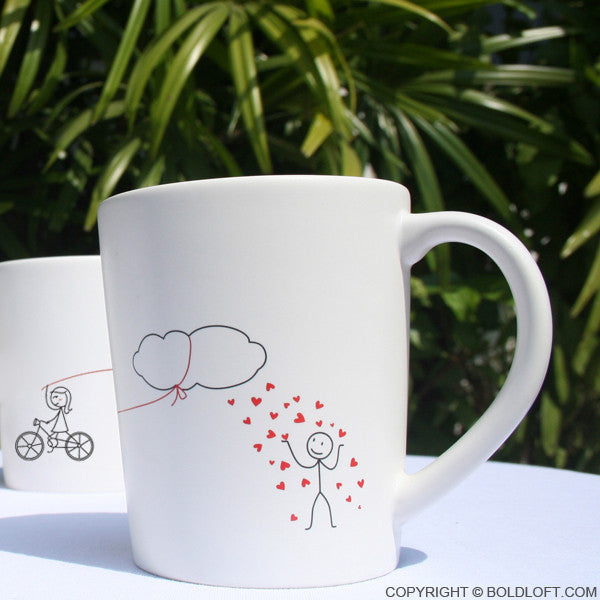 Shower You with My Love™ Couples Coffee Mugs