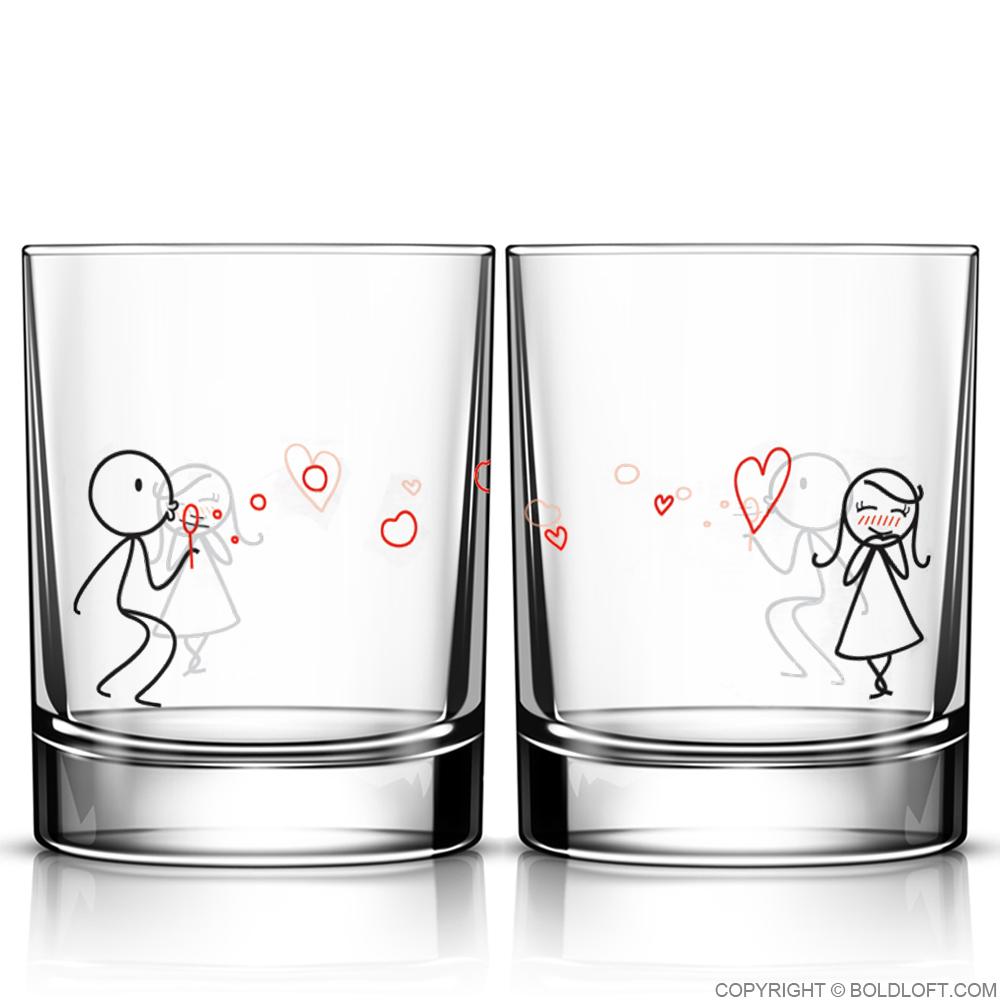BoldLoft From My Heart to Yours couple drinking glasses.