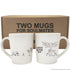 BoldLoft Grow Old with You™ Couple Coffee Mugs. Two Mugs for Soulmates™ by BoldLoft.