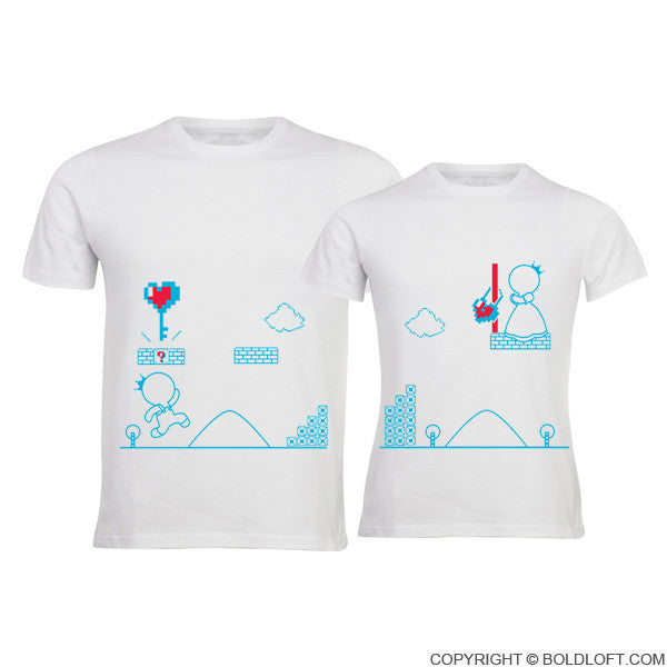 Key To My Heart™ Couple T-Shirts