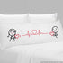 BoldLoft Love You with Every Beat of My Heart® Body Pillowcase