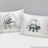 May the Love be with You™ His & Hers Couple Pillowcase Set