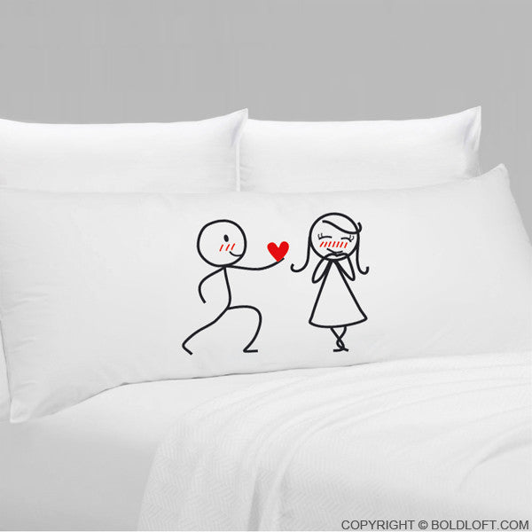 BoldLoft My Heart Belongs to You™ Body Pillowcase