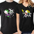 My One & Only Madness™ His & Hers Matching Couple Shirt Set Black
