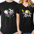 BoldLoft My One & Only Madness Couple Shirts.  His and hers shirts for couples, featuring cute comic cartoon characters.