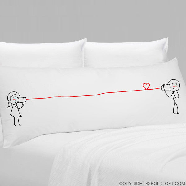 BoldLoft Say I Love You Too™ Body Pillowcase