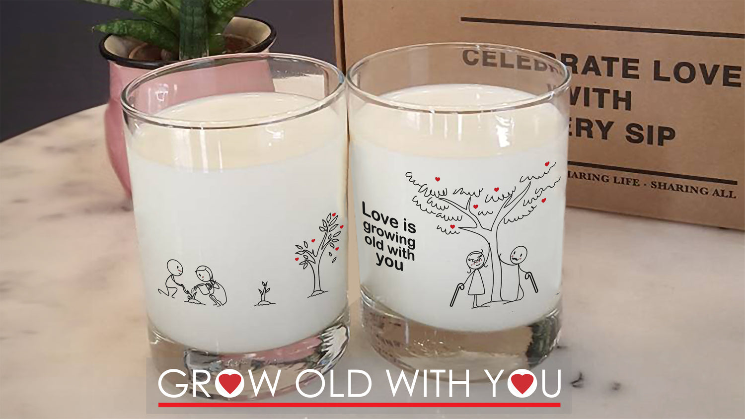 Grow Old with You Couple Gifts