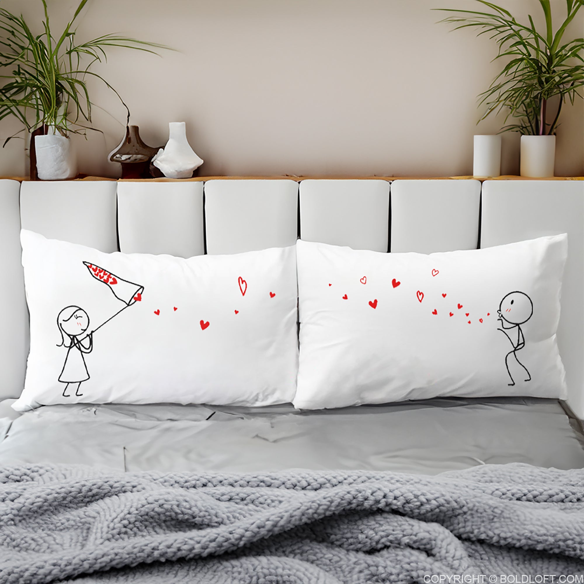 Couple pillowcases sale