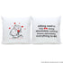 BoldLoft You Mean Everything to Me Euro Pillow Covers-Two white pillows with a pair of cute stick figure couple in romantic  designs and text on a pair of white euro pillow covers.
