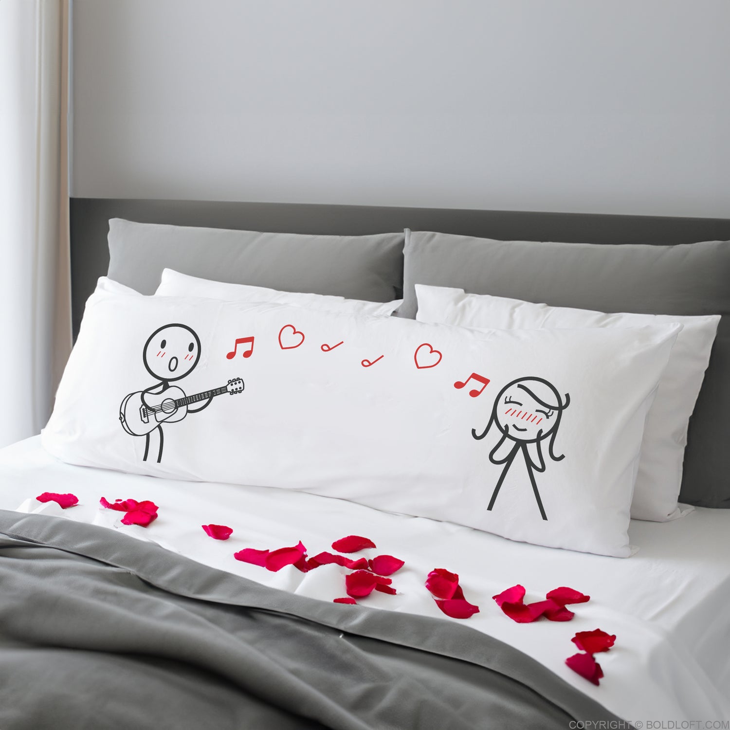 BoldLoft Love Me Tender® Body Pillowcase-Couple gifts for anniversary, Valentine&