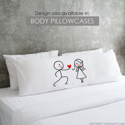 My Heart Belongs to You™ Couple Pillowcase Set
