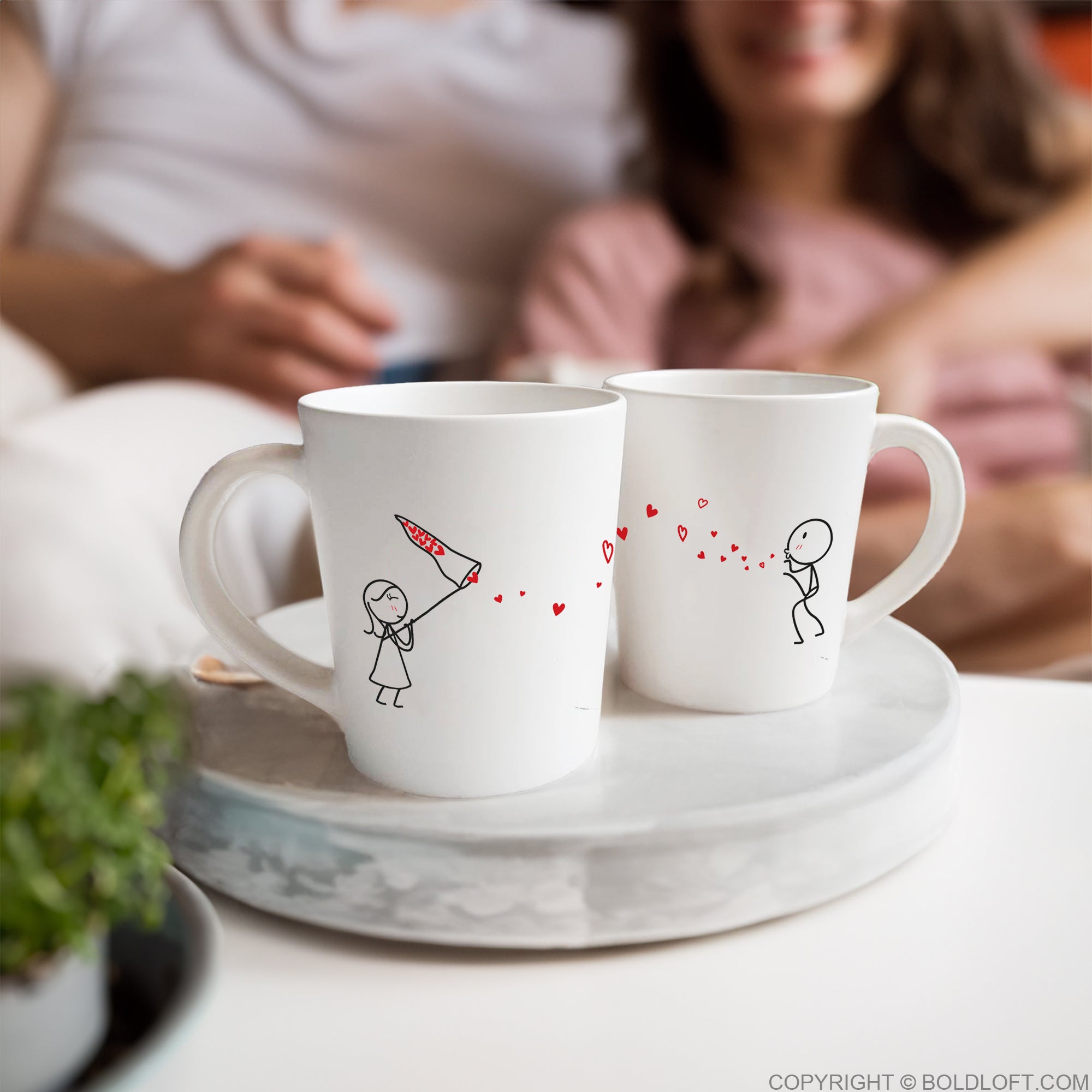 Catch My Love Too™ Coffee Mug Set