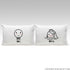 A Perfect Match Bride & Groom - Mr & Mrs Couple Pillowcase Set