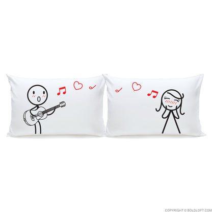 Love Me Tender™ Couple Pillowcases