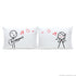 Love Me Tender™ Couple Pillowcases