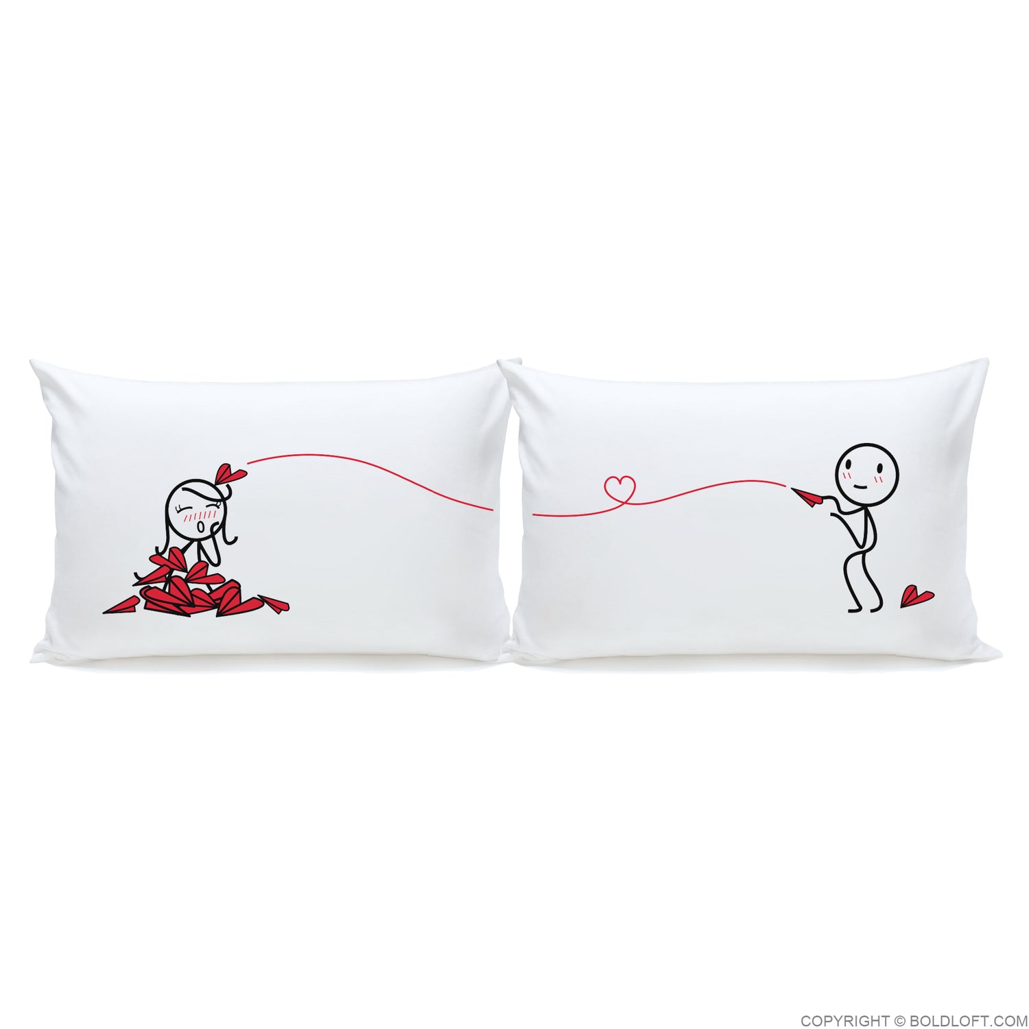 Love Will Find A Way ™ Couple Pillowcase Set