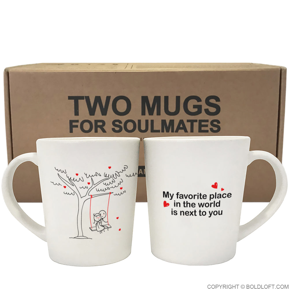 Next to You™ Couple Mug Set