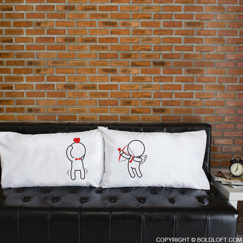 Gay Couple Wedding Gifts- BoldLoft You're the One Gay Couple Pillowcases