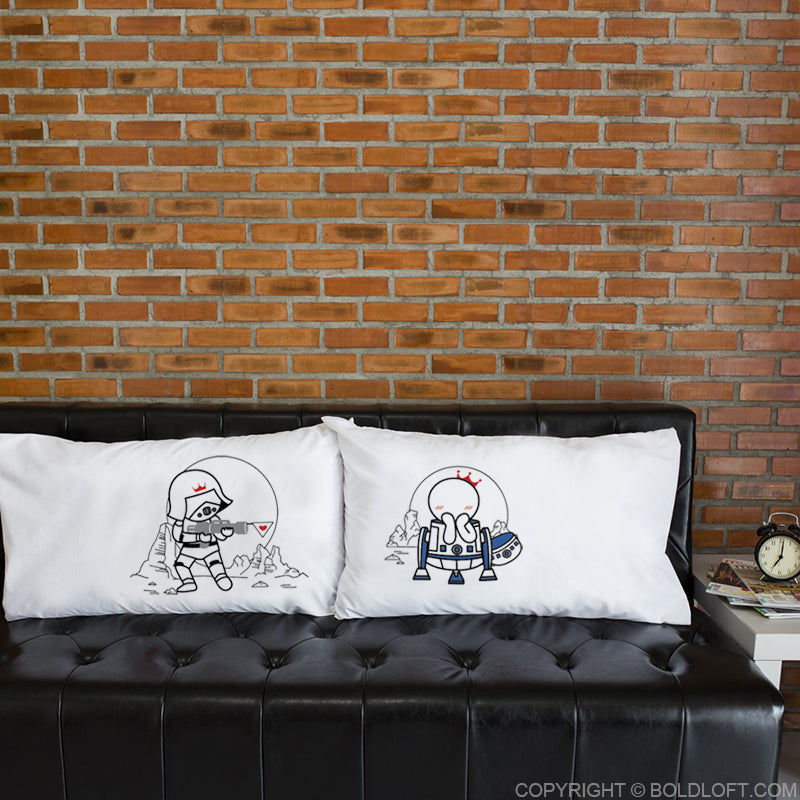 star wars gifts boldloft couples gifts his and hers pillowcases 