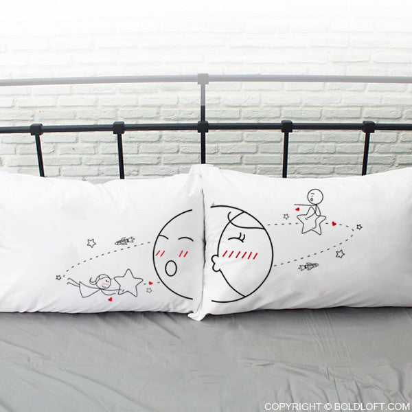 You Are My World™ Couple Pillowcase Set