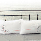 BoldLoft We Belong Together His and Hers Pillowcases