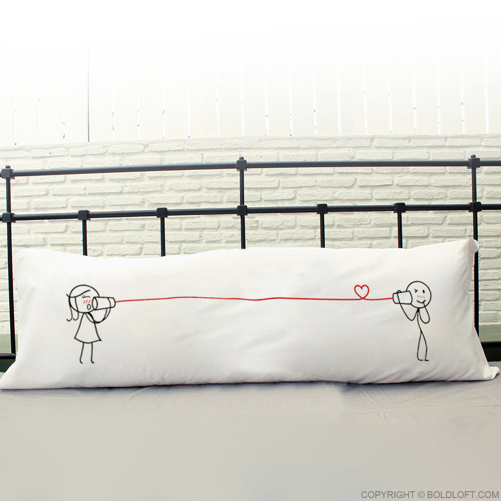 Say I Love You Too Body Pillowcase