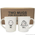 A Perfect Match Bride & Groom - Mr & Mrs Couple Mug Set
