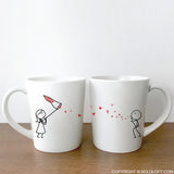 Catch My Love Too Couple Coffee Mug Set