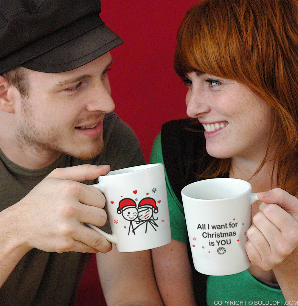 boldloft christmas coffee mugs for couple his and hers christmas coffee cups