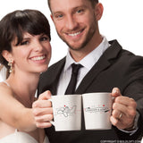 Wedding Gifts for Bride & Groom-BoldLoft Forever & Always Couple Coffee Mugs
