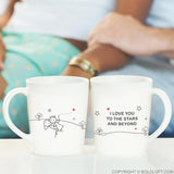 Love You to the Stars & Beyond™ Couple Mugs