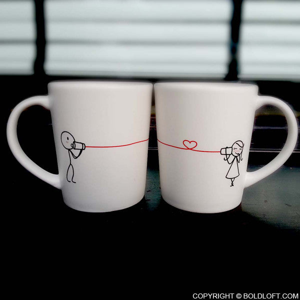 Valentines Gifts for Her | Say I Love You His and Hers Coffee Mugs