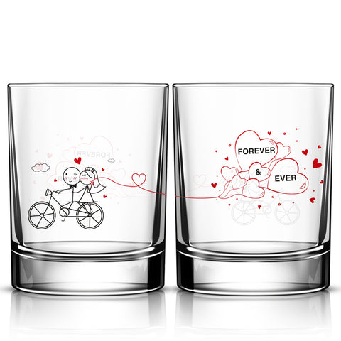 Forever & Ever™ Wedding Drinking Glass Set