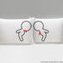 Gifts for Gay Couples-A Kiss for You™ Gay Couple Pillowcases