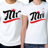 A Perfect Match™ Mr & Mrs Matching Couple Shirt Set