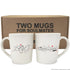 Wedding Gifts-BoldLoft Forever & Always™ Bride & Groom Coffee Mugs