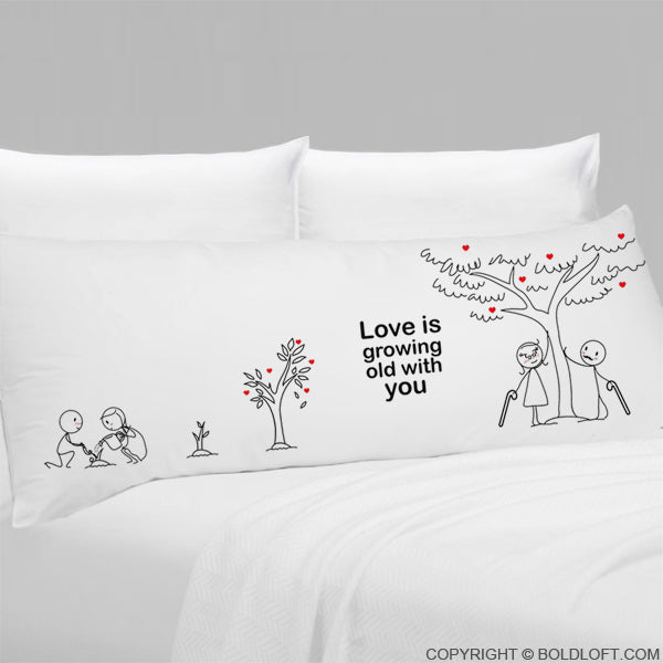 Grow Old with You® Body Pillowcase