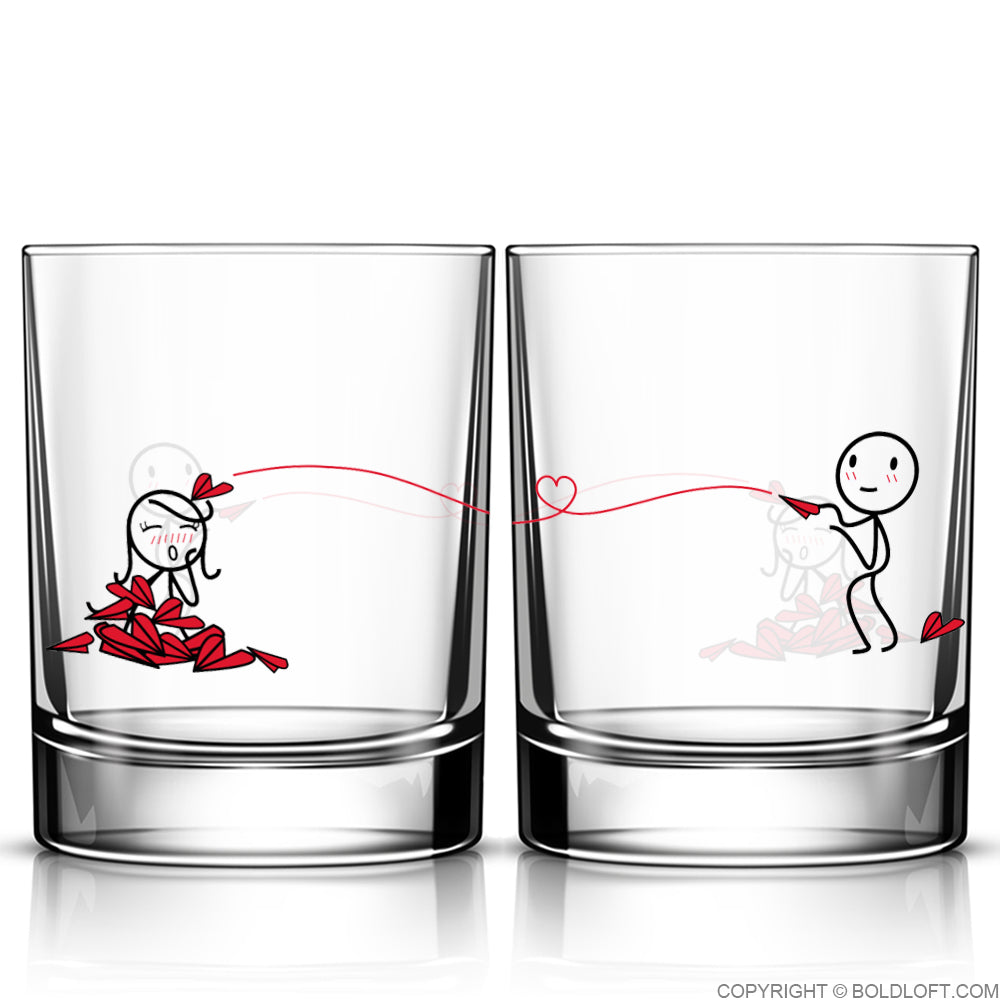 boldloft love will find a way couple drinking glasses couple gifts