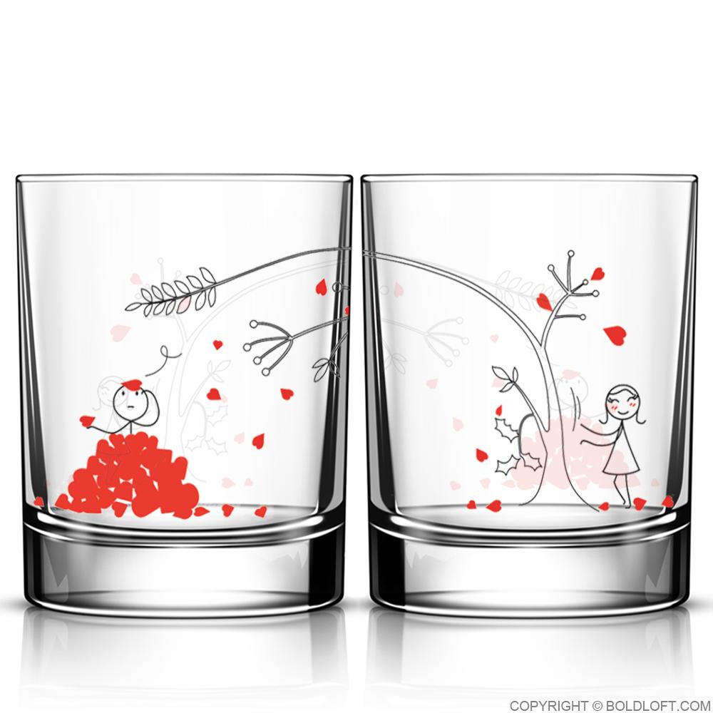 Love You Madly™ Drinking Glass Set
