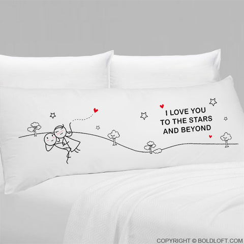 Love You to the Stars & Beyond® Body Pillowcase