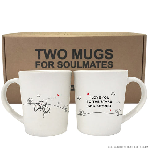 Love You to the Stars & Beyond™ Couple Mug Set
