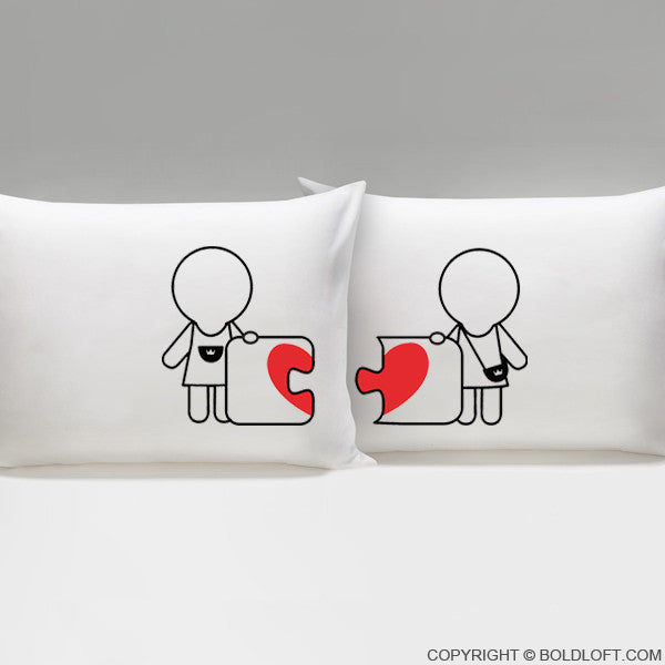 Lesbian Wedding Gifts-Made for Each Other™ Lesbian Couple Pillowcases