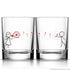 boldloft my heart is all yours couple drinking glasses couple gifts for him and her