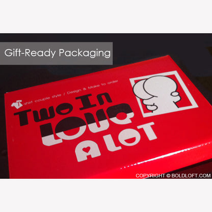 BoldLoft Love A Lot Couples Pillowcases Packaging Box